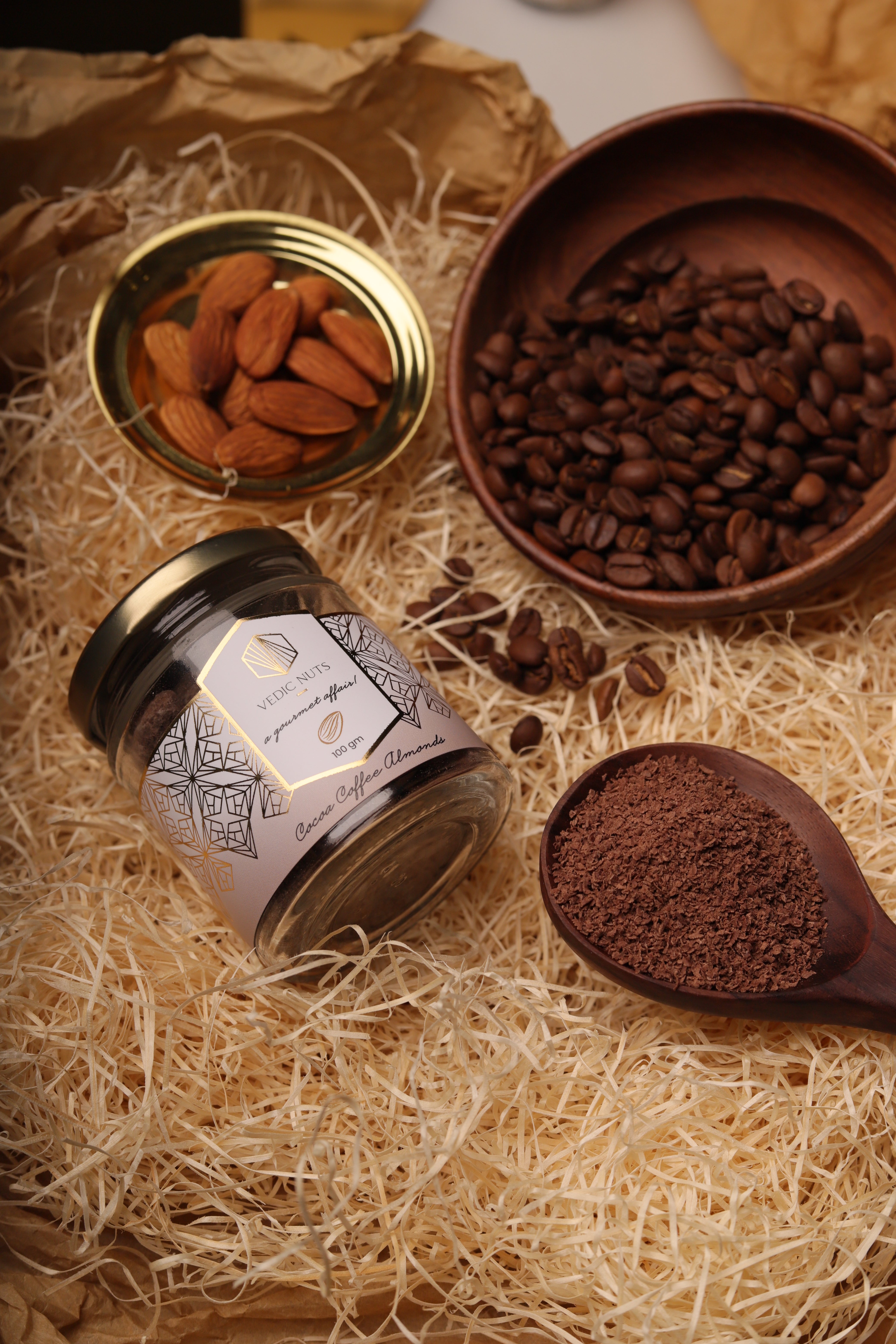 Cocoa Coffee Almonds